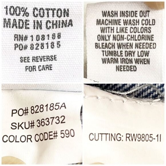 RSQ Light Wash distressed high waisted Boyfriend straight jeanssize 23 - Picture 7 of 8